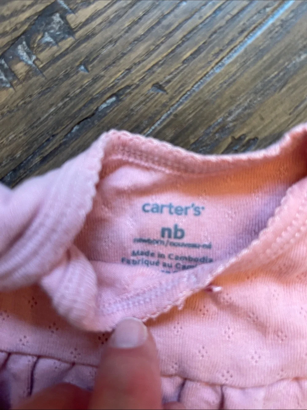 Carter's Pink Solid and Floral Sleep Sacks - Long Sleeve Gowns